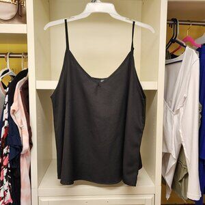 Emery Rose V Neck Tank Top 3X